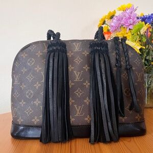 Louis Vuitton Alma PM Revamp with Fringe